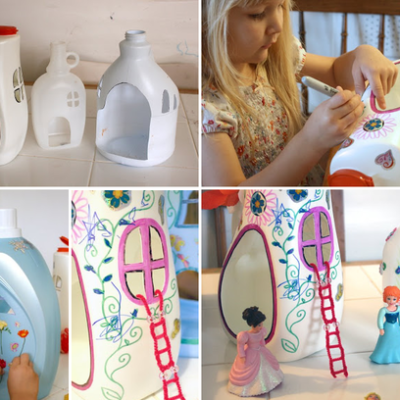 Casinhas de bonecas: 8 ideias com materiais reciclados para te inspirar